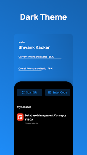 Haazir - University Attendance Screen 2