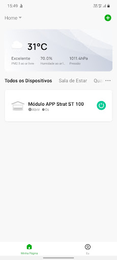Android application Intelbras Strat screenshort