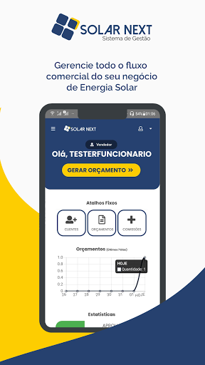 Android application Solar Next screenshort