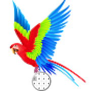 Bird Color By Number-Pixel Art: Coloring book