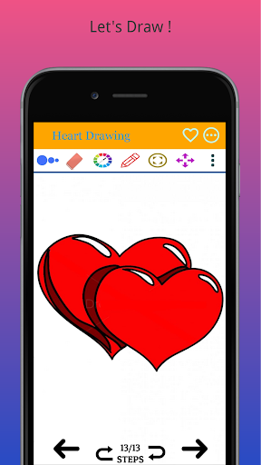How to Draw Heart Step by Step Screenshot 4 - AppWisp.com
