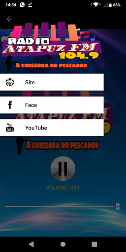 Android application Rádio Atapuz FM 104,9 GOIANA screenshort