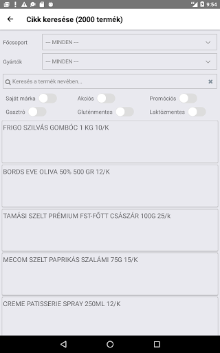 Android application Personal Mobil Sale screenshort
