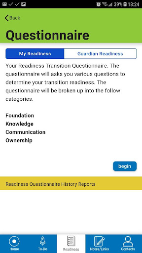 Ped. to Adult Care Transition Screen 3