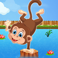 Jungle Monkey Running Adventur