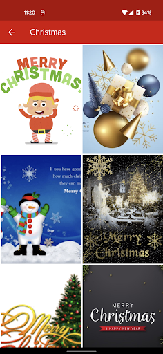 Merry Christmas Screen 3