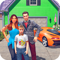 Handsome Virtual Dad: Mom And Dad Simulator Games