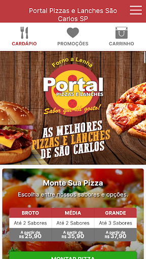 Portal Pizzas e Lanches Screen 2