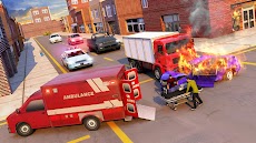 市の救急車運転ゲーム 3Dのおすすめ画像5