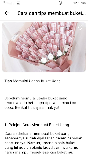 Cara Buat Hiasan Buketuang Screen 2