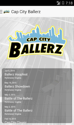 Android application Cap City Ballerz screenshort