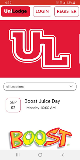 UniLodge Resident Services Hub Screenshot