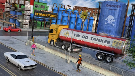 Oil Tanker Truck Driving Games