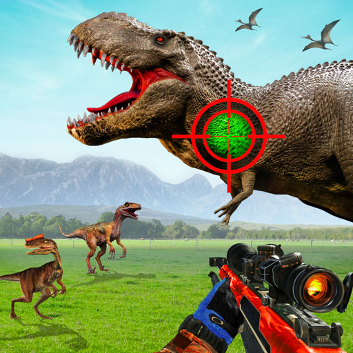 Animal Hunting Games Dino Game  Icon