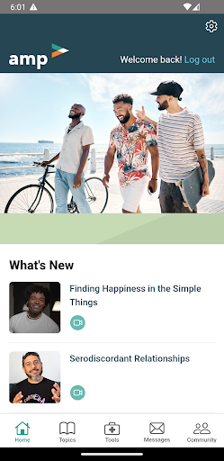 Android application My Amp Life screenshort