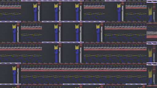 Rainbow Friend Mod of Melon Screen 3