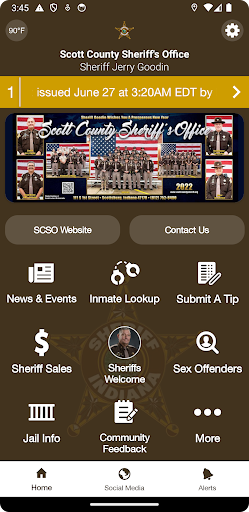 Android application Scott County Sheriff's Office screenshort