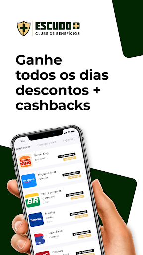 Android application Escudo+ Clube de Benefícios screenshort