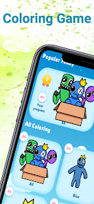 Screenshot 11 Juego de colorear Rainbow android