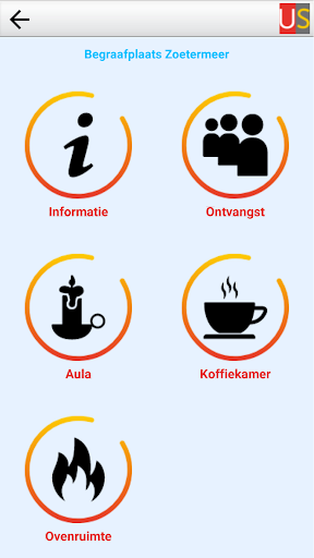 Android application USPlechtigheid screenshort