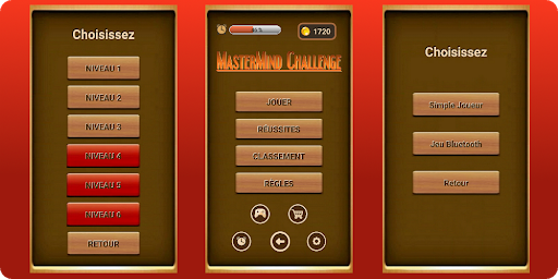 Android application MasterMind Classic-Jewel screenshort