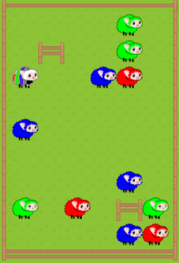 #2. 2048 sheep (Android) By: calitrix