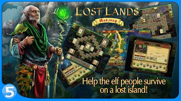 screenshot of Lost Lands: Mahjong Premium