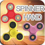 Hand tri spinner icon