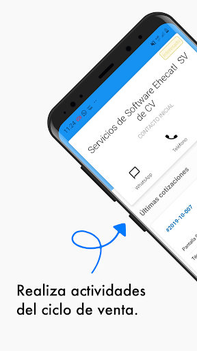 Android application EH CRM screenshort