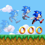Hedgehog Classic Run: Super Sonic icon