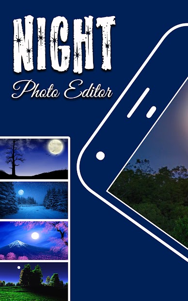 Captura de Pantalla 18 Night photo editor moon frames android