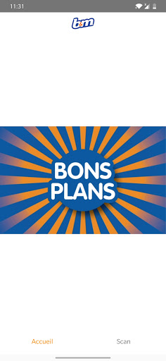 Android application B&M France screenshort