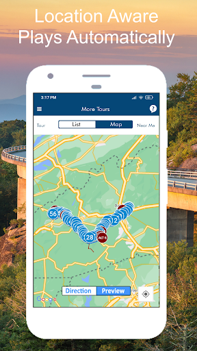 Blue Ridge Parkway Tour Guide Screen 2