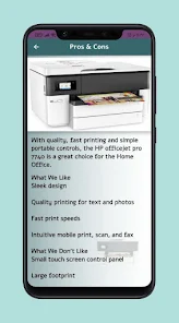 HP OfficeJet Pro 7740 Guide - Apps on Google Play