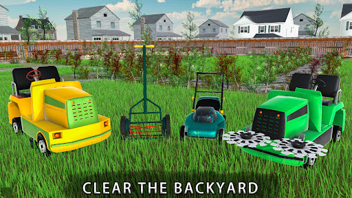 Mowing Simulator Grass Cutting Screen 3