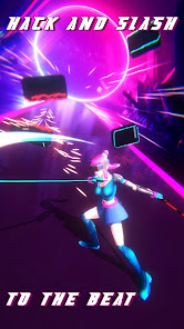 Captura 1 Cyber Beat Ghost Slasher android