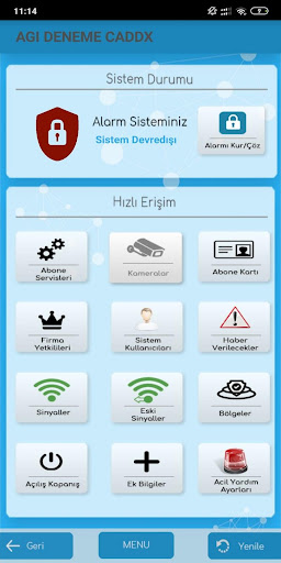 Güvencem Alarm Sinyal Takibi Screen 2