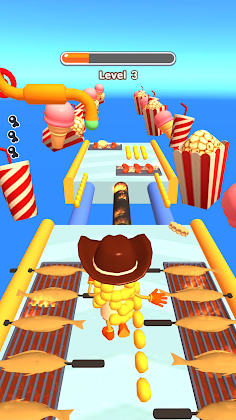 Popcorn Run 3D - Screenshot 3