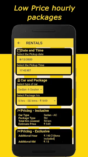 Chennai Cabs - ONE WAY CALL TAXI screenshot 17