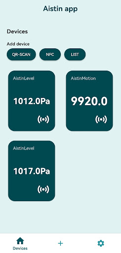 Android application Aistin app screenshort