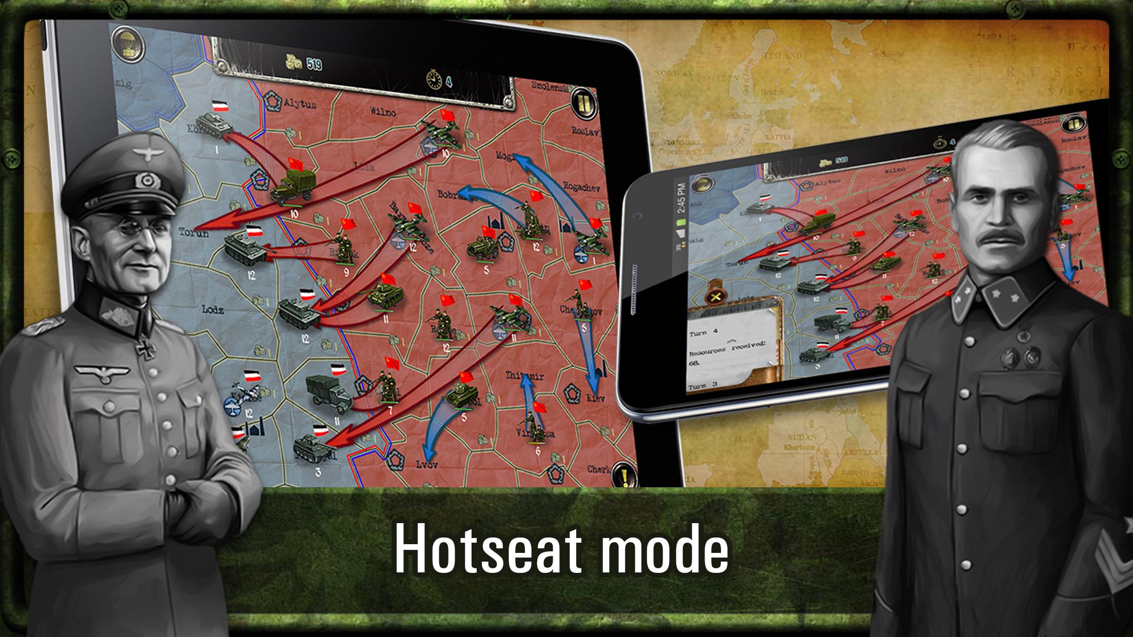 Android application Strategy & Tactics: WW2 screenshort
