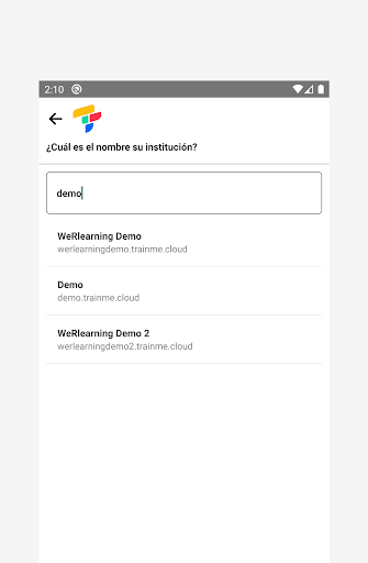 TrainMe Education Screen 2