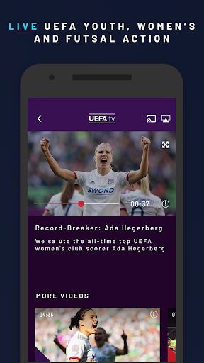 UEFA.tv screenshot 3