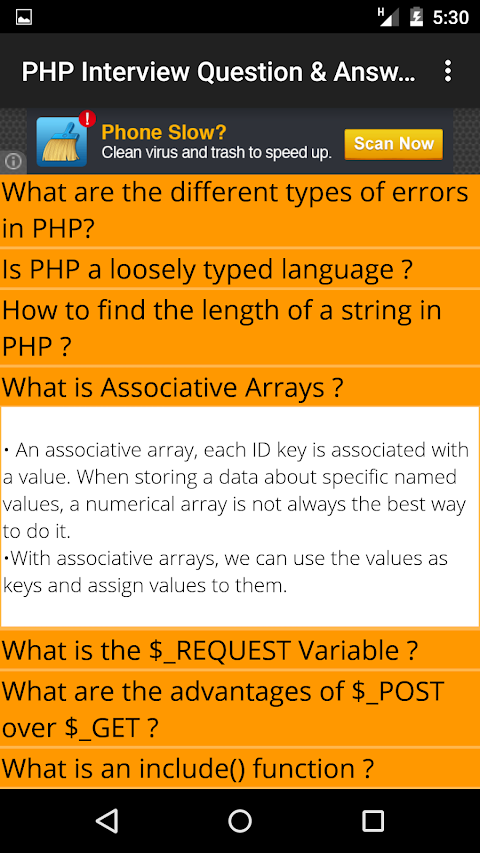 PHP Interview Question Answersのおすすめ画像2
