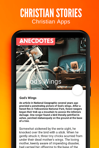 Android application Christian Stories to Preach screenshort