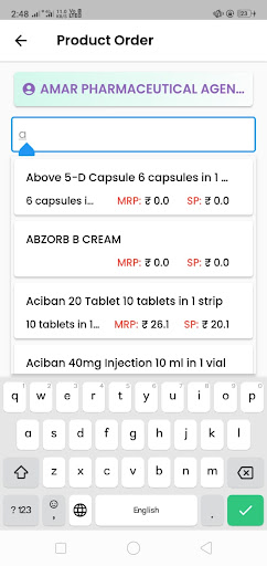 AMAR PHARMACEUTICAL AGENCIES Screen 3