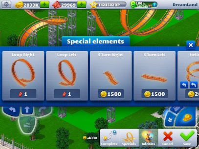 RollerCoaster Tycoon® 4 Mobile MOD APK (Unlimited Money) 3