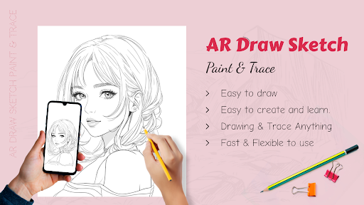 AR Draw Anime Sketch Screen 2