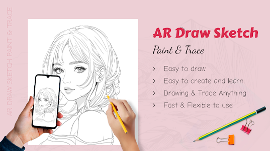 AR Draw Anime Sketch