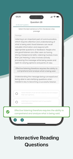 DET Success: For English Test Screenshot 3 - AppWisp.com